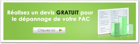 Réalisez un devis GRATUIT pour le dépannage de votre PAC